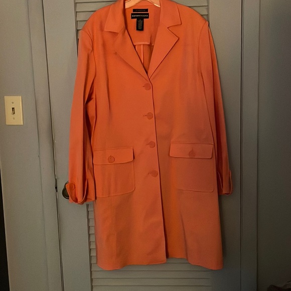 Norton McNaughton Jackets & Blazers - Norton McNaughton Lightweight Trench Coat Size XL